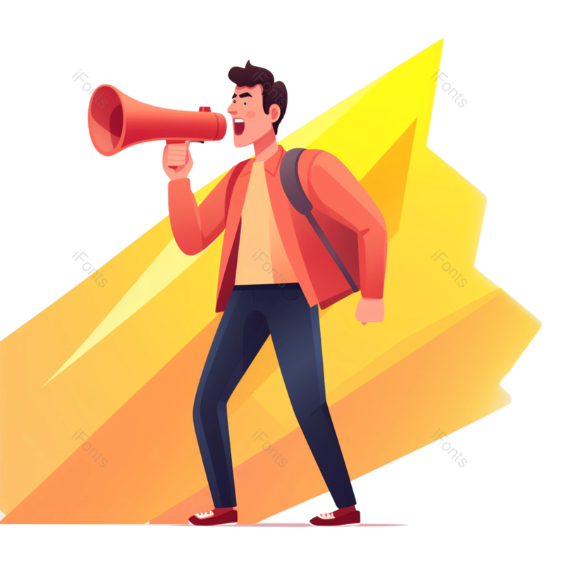 推荐图片,通知元素,广告PNG,男人免抠素材